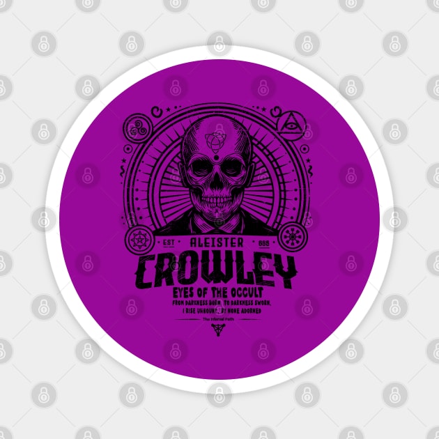 CROWLEY Magnet by artslaves
